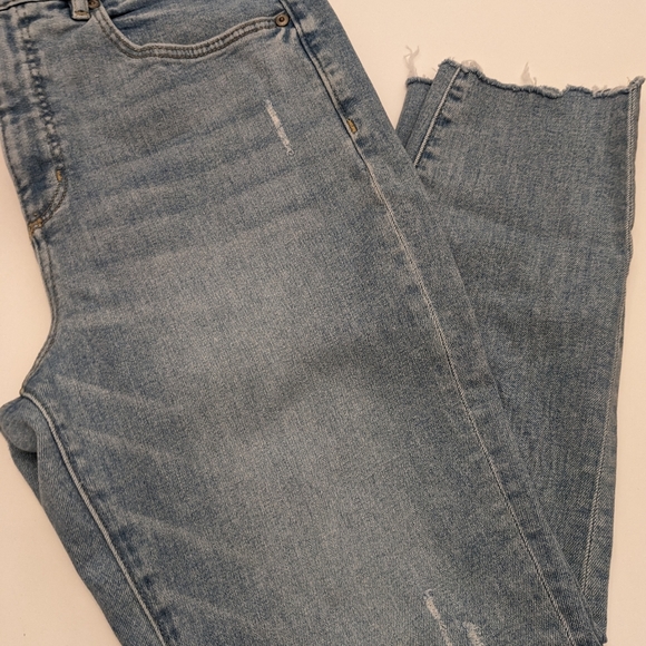 Loft  High waisted skinny jeans cropped 31/12 - Picture 1 of 5